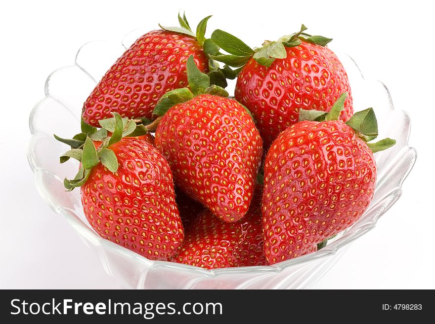 Strawberry In A Bowl