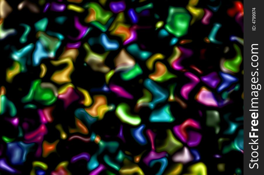 Colorful spotted dark vibrant background. Colorful spotted dark vibrant background