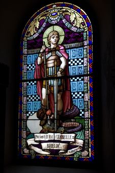 Stained Glass Window Stock Photo