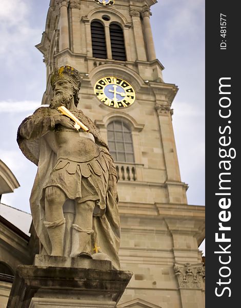 Pictures from the Benedictine Abbey of Einsiedeln, Switzerland.