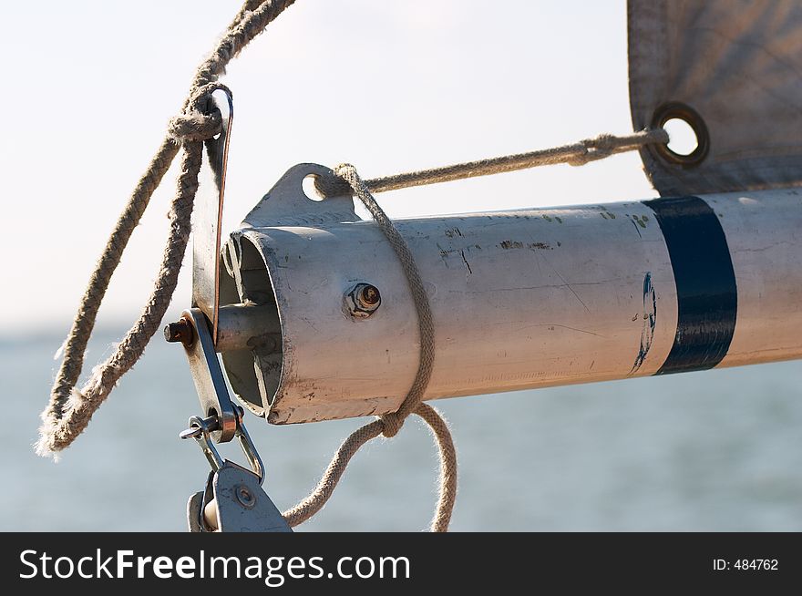 Detail of boat.