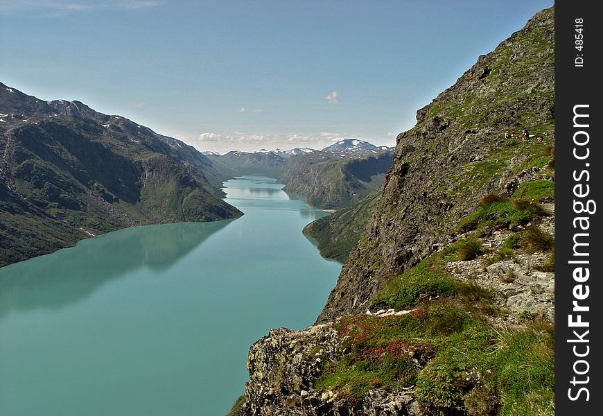 Gjende Lake in Norway
