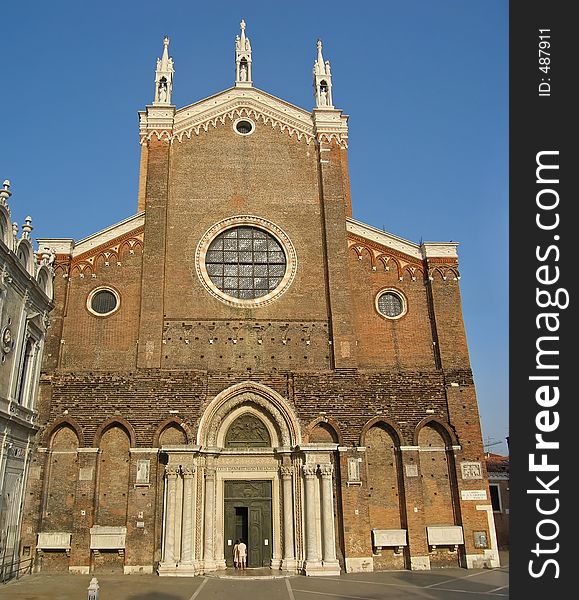 Santa Maria Gloriosa dei Frari, Venice Italy. Santa Maria Gloriosa dei Frari, Venice Italy