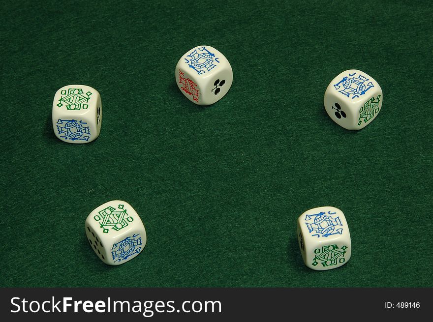 poker dice full house