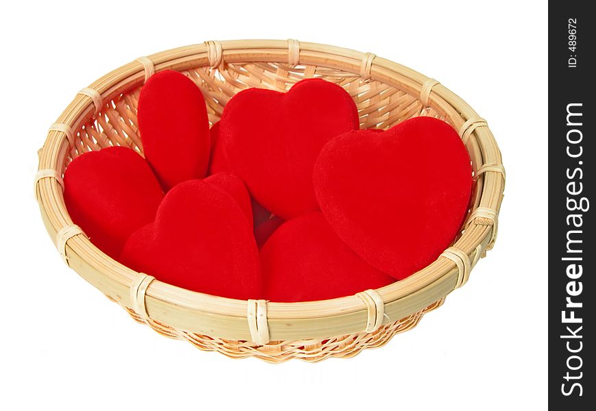 Hearts In Basket