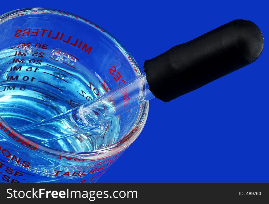 Measuring Cup With an Eyedropper