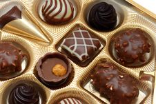 Assorted Chocolates Royalty Free Stock Photo