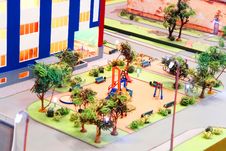 Model Of A Children S Playground Stock Photos Model Of A Children S Playground Stock Photos