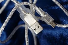 Modern Wire Usb Royalty Free Stock Photography Modern Wire Usb Royalty Free Stock Photography