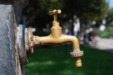 Water Tap In A Park Stock Photo Water Tap In A Park Stock Photo