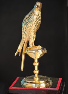 Golden Falcon Royalty Free Stock Photo Golden Falcon Royalty Free Stock Photo