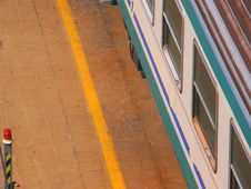 The Yellow Line Stock Image The Yellow Line Stock Image