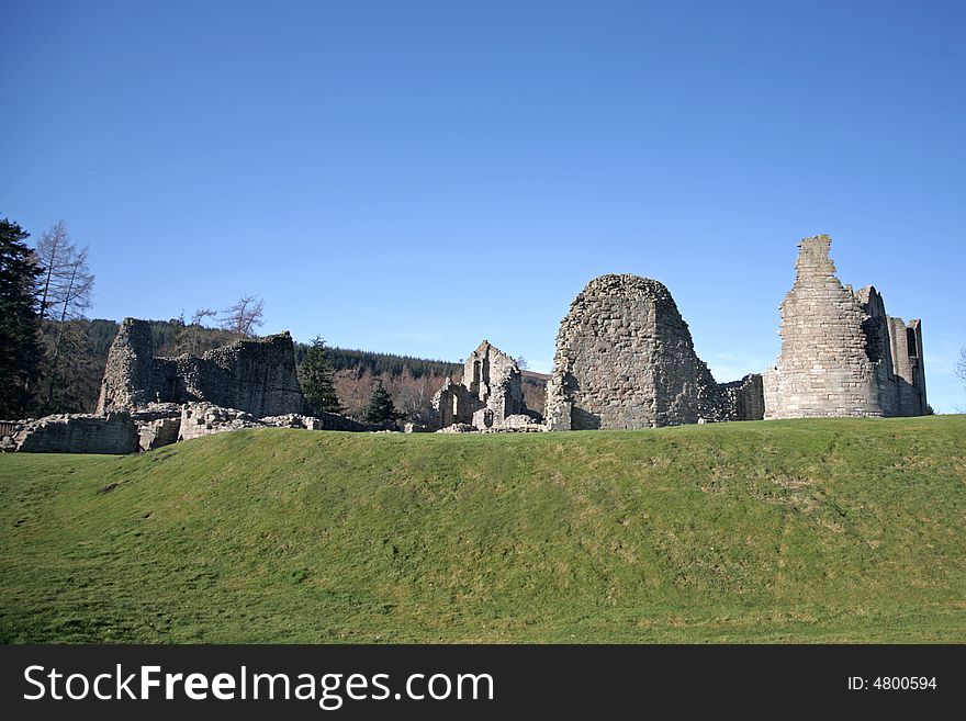 The ruins of Kildrummy Castle, Aberdeenshire, Scotland