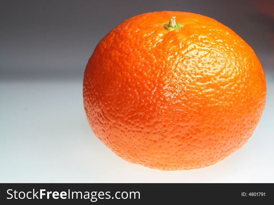 Orange tangerine make in macro
