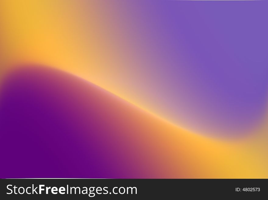 Magenta and yellow warped and wavy abstract background. Magenta and yellow warped and wavy abstract background