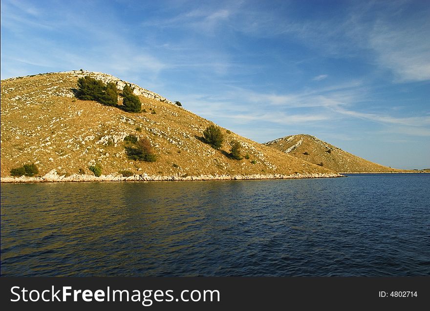 Sailing on the Adriatic sea, Croatia. Sailing on the Adriatic sea, Croatia