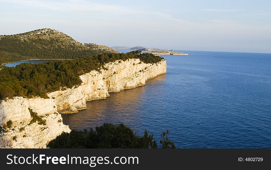 Sailing on the Adriatic sea, Croatia. Sailing on the Adriatic sea, Croatia