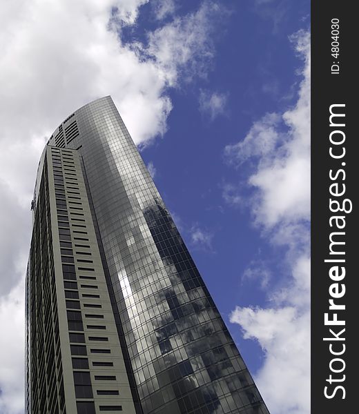Reflective building in Melbourne Australia. Reflective building in Melbourne Australia.