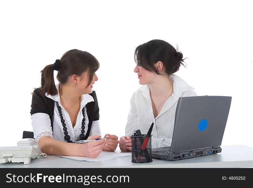 Business Women  Working