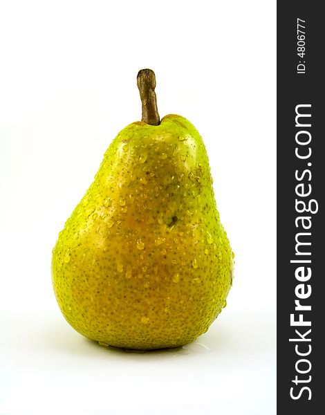 Pear with drops