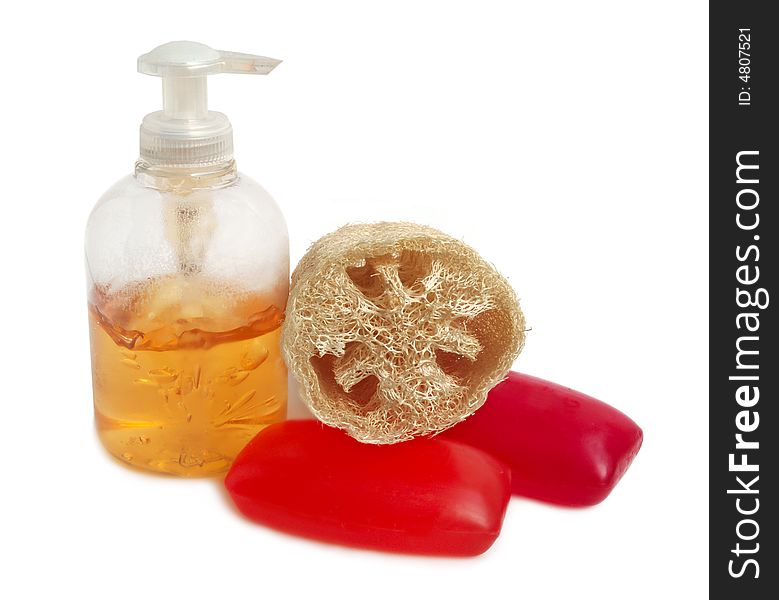 Household items for spa cleanliness