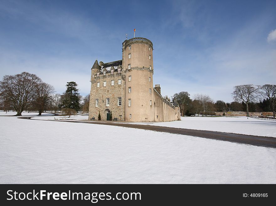 Castle Fraser In The Snow