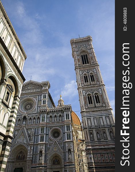 The beautyful chatedral dome of florence, italy. The beautyful chatedral dome of florence, italy