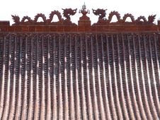 Temple Eaves Stock Photography Temple Eaves Stock Photography