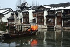 An Ancient Town On The Water Stock Photos An Ancient Town On The Water Stock Photos