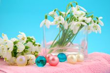 Bath Oil Spring Flowers Stock Photo Bath Oil Spring Flowers Stock Photo