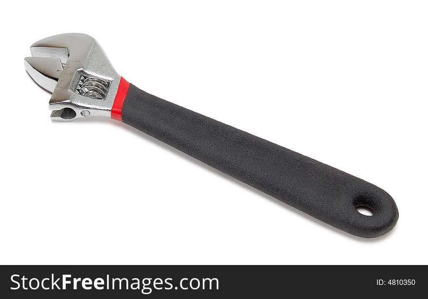 Spanner isolated over a white background. Spanner isolated over a white background