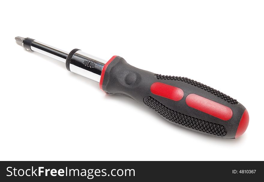 Screwdriver isolated over a white background