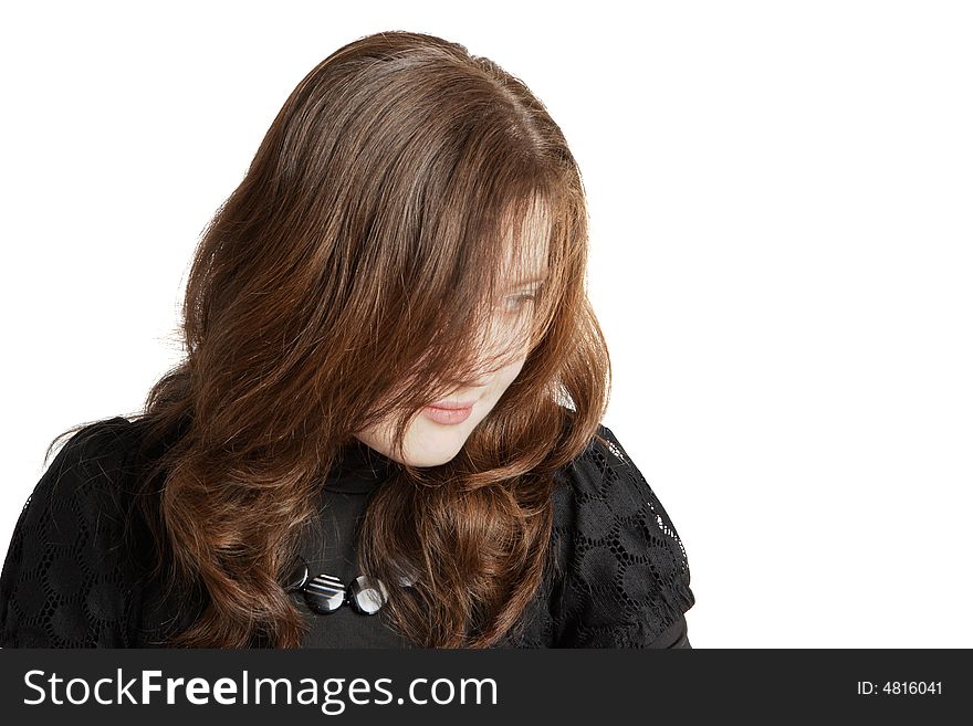 Girl In A Black Dress