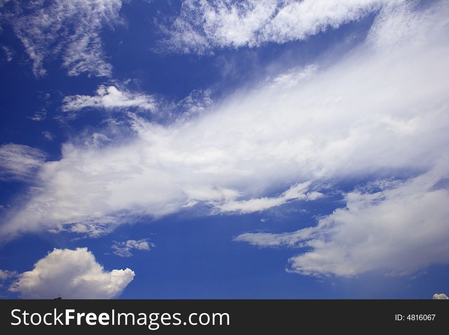 Sky and clouds