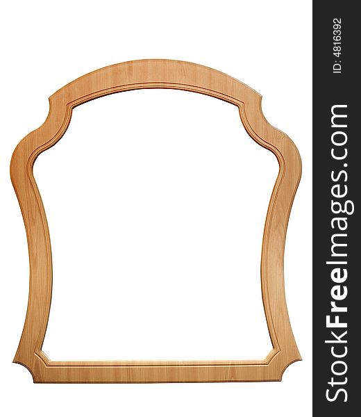 An image of a wooden frame