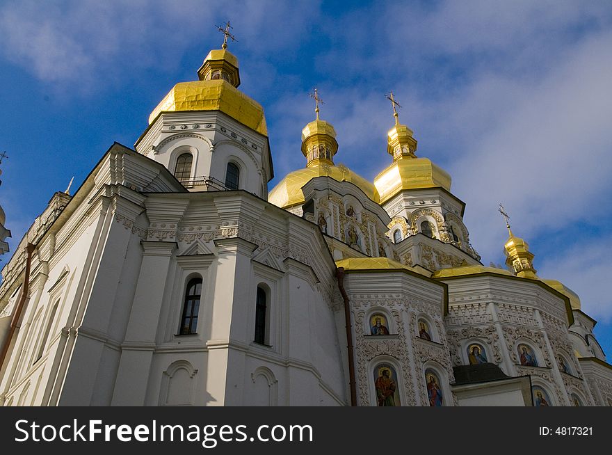 Pecherska Lavra , The unesco world Heritage site  in Kiev the capital of Ukraine. Pecherska Lavra , The unesco world Heritage site  in Kiev the capital of Ukraine