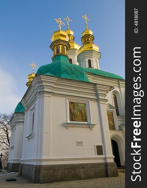 Pecherska Lavra , The unesco world Heritage site  in Kiev the capital of Ukraine. Pecherska Lavra , The unesco world Heritage site  in Kiev the capital of Ukraine