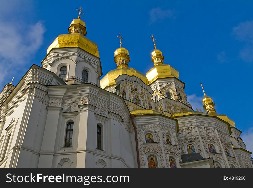 Pecherska Lavra , The unesco world Heritage site  in Kiev the capital of Ukraine. Pecherska Lavra , The unesco world Heritage site  in Kiev the capital of Ukraine