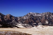 Boulder Flatiron Mountains Royalty Free Stock Photo Boulder Flatiron Mountains Royalty Free Stock Photo