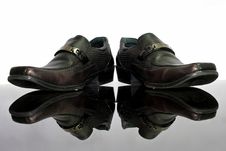 Man Leather Shoe Royalty Free Stock Photos Man Leather Shoe Royalty Free Stock Photos