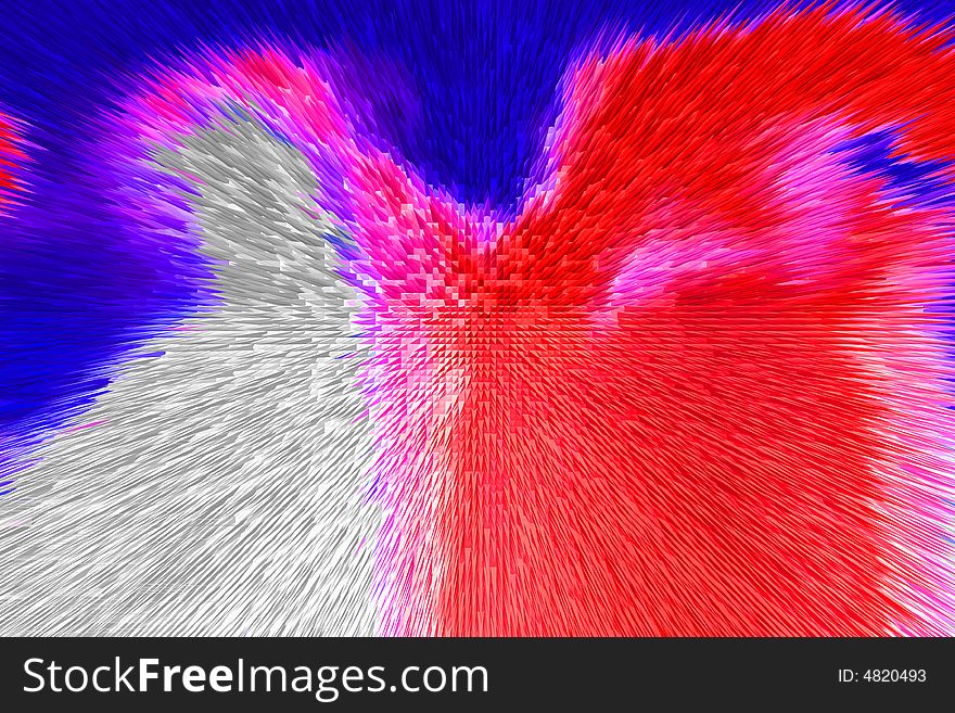 A burst of colors abstract background. A burst of colors abstract background