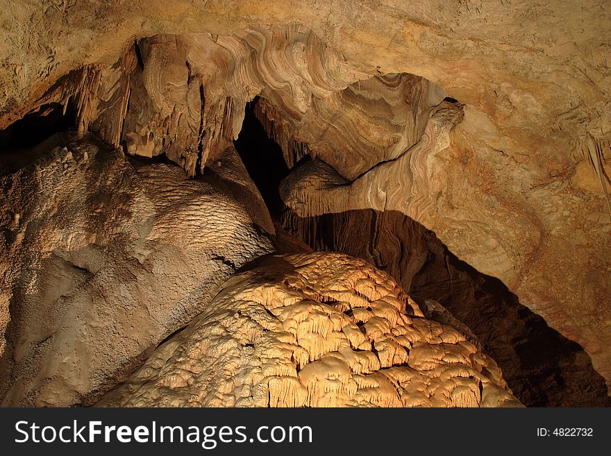 Taffy Hill along the Natural Entrance Tour - Carlsbad Caverns National Park