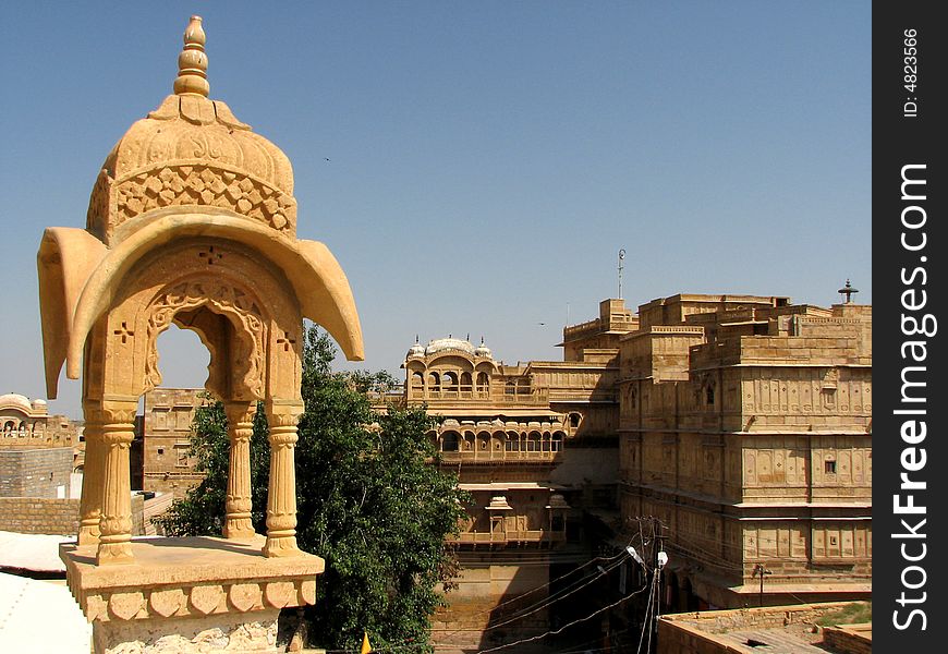 Evening in Jaisalmer, Rajasthan, India