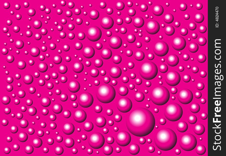 This is a pink background with bubbles. . This is a pink background with bubbles.