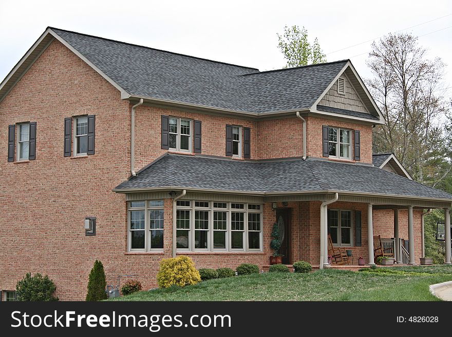 Large Brick Home