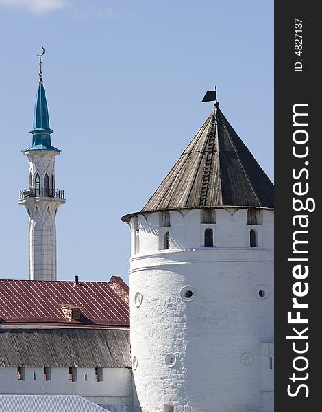 Qolsharif Mosque Kazan / Kremlin / Tatrstan symbol. Qolsharif Mosque Kazan / Kremlin / Tatrstan symbol