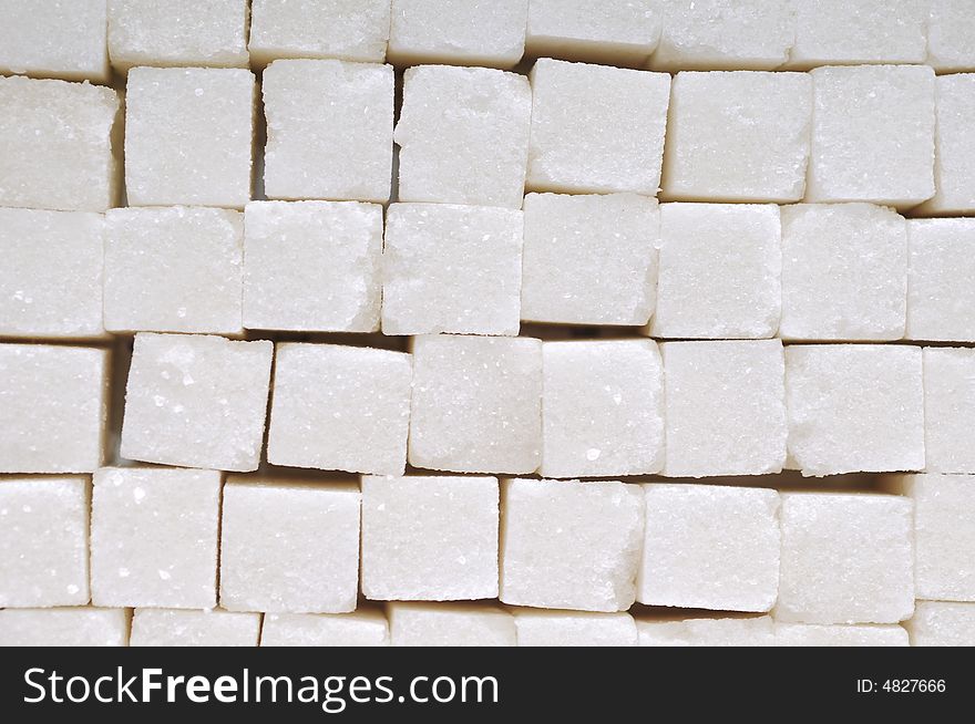 White sugar cubes background with studio light 2. White sugar cubes background with studio light 2