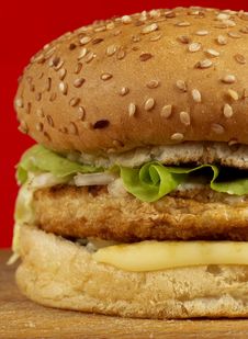 Burger Series Royalty Free Stock Images Burger Series Royalty Free Stock Images