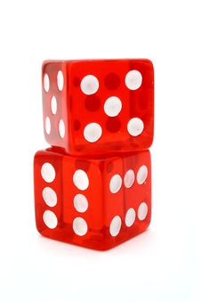 Tricky Dice Royalty Free Stock Photography Tricky Dice Royalty Free Stock Photography