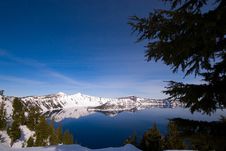 Crater Lake Royalty Free Stock Photography Crater Lake Royalty Free Stock Photography